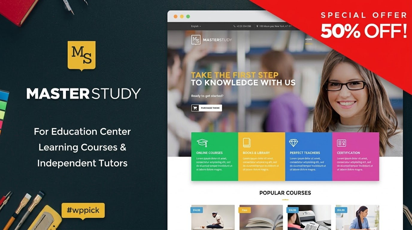masterstudy education wordpress theme feature - Download WordPress Themes in One Place​