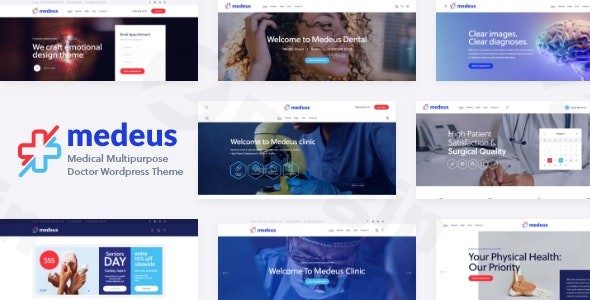 medeus medical multipurpose doctor wordpress theme plugin - Download WordPress Themes in One Place​