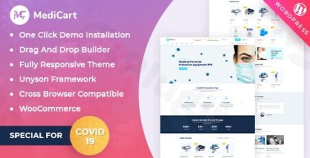 Medicart – Ppe Kit Responsive WordPress Theme medicart ppe kit responsive wordpress theme plugin - Medicart - Ppe Kit Responsive Wordpress Theme
