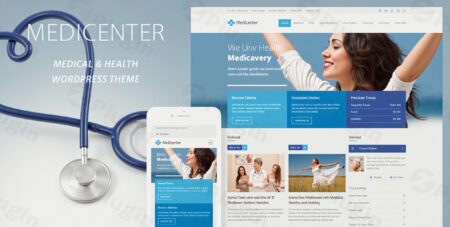 medicenter health medical clinic wordpress theme plugin - Medicenter - Health Medical Clinic Wordpress Theme