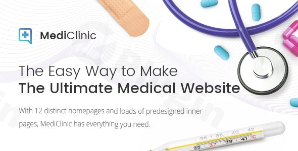 mediclinic medical healthcare wordpress theme plugin - Download WordPress Themes in One Place​