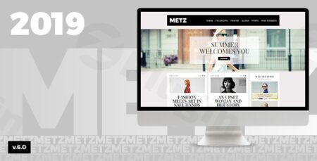 metz a fashioned editorial magazine theme plugin - Metz - A Fashioned Editorial Magazine Theme