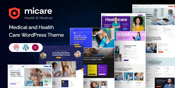 micare medical and health care wordpress theme plugin - Download WordPress Themes in One Place​