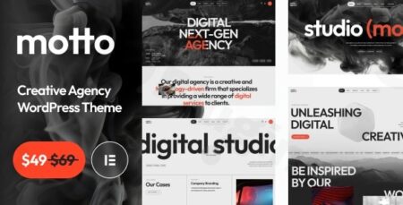 motto creative agency startup wordpress theme plugin - Motto - Creative Agency & Startup Wordpress Theme
