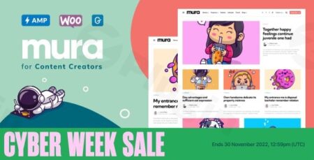 mura wordpress theme for content creators plugin - Mura - Wordpress Theme For Content Creators