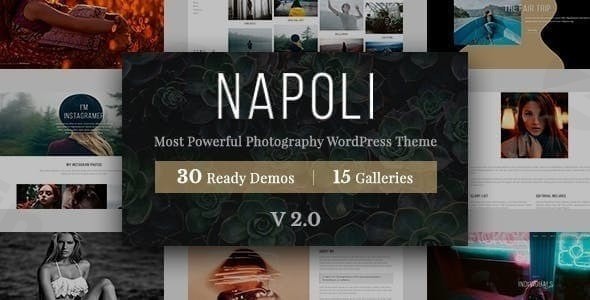 napoli photography wordpress theme plugin - Download WordPress Themes in One Place​