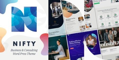 nifty business consulting wordpress theme plugin - Nifty - Business Consulting Wordpress Theme