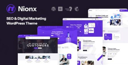 nionx seo digital marketing wordpress theme plugin - Nionx - Seo & Digital Marketing Wordpress Theme