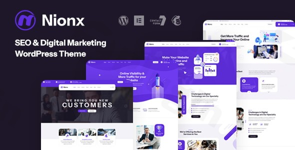 nionx seo digital marketing wordpress theme plugin - Download WordPress Themes in One Place​