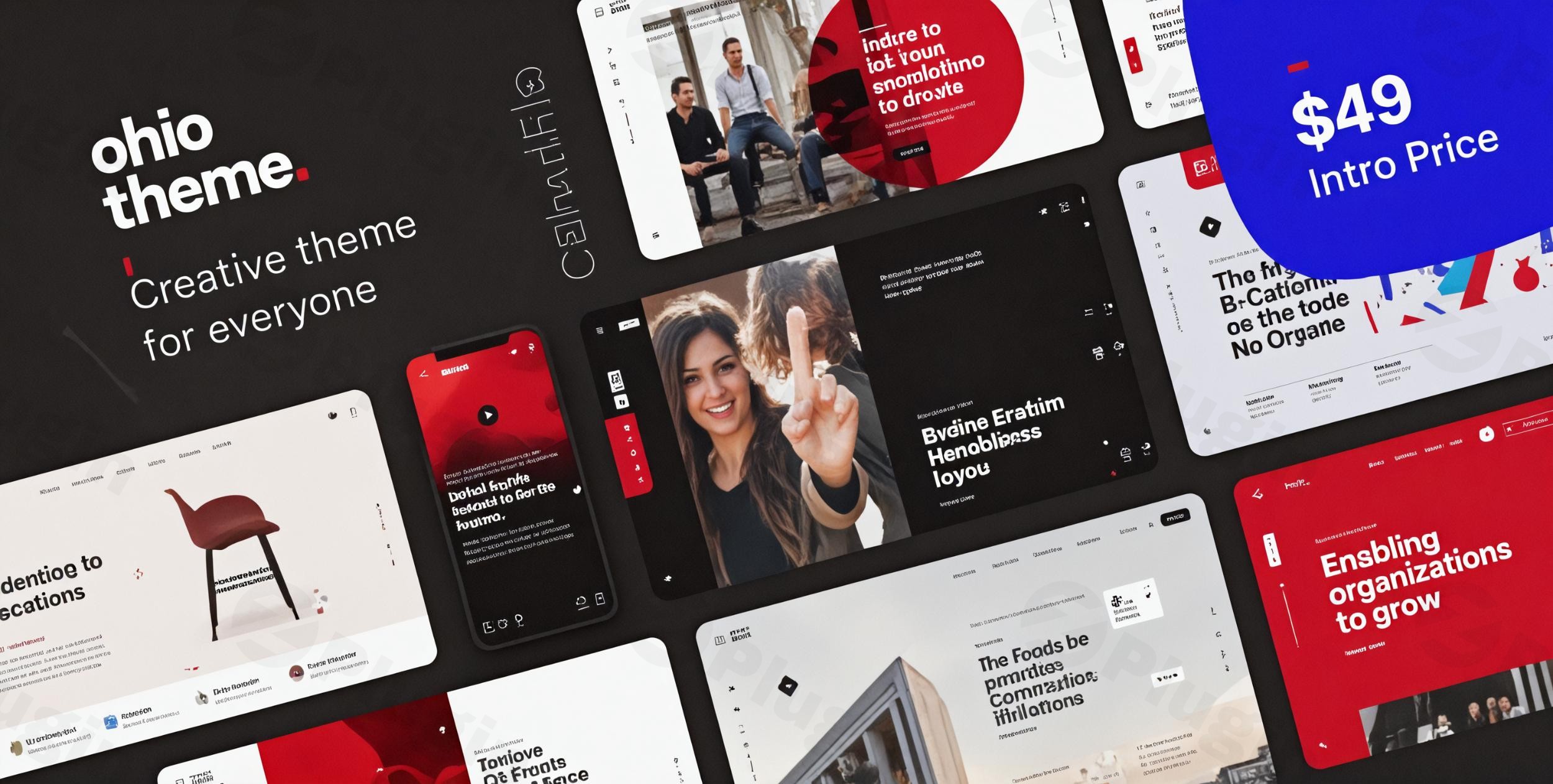 ohio creative portfolio agency wordpress theme by colabrio plugin - Download WordPress Themes in One Place​