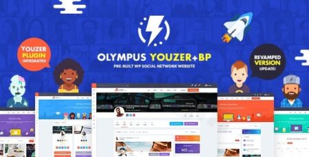 olympus powerful buddypress theme for social networking plugin - Downloads