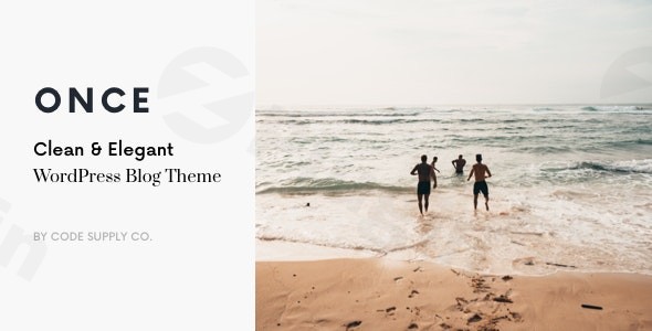 once clean elegant wordpress blog theme plugin - Download WordPress Themes in One Place​