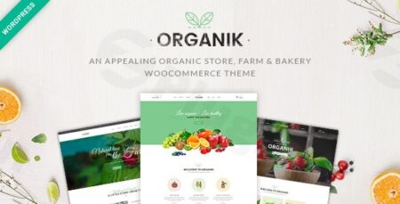 organik organic food store wordpress theme plugin - Organik - Organic Food Store Wordpress Theme