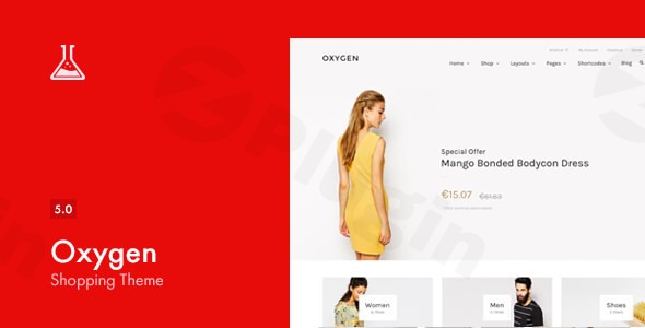 oxygen best woocommerce wordpress theme plugin - Download WordPress Themes in One Place​