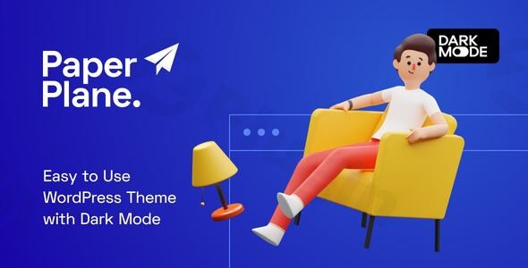 paper plane modern wordpress blog theme plugin - Download WordPress Themes in One Place​