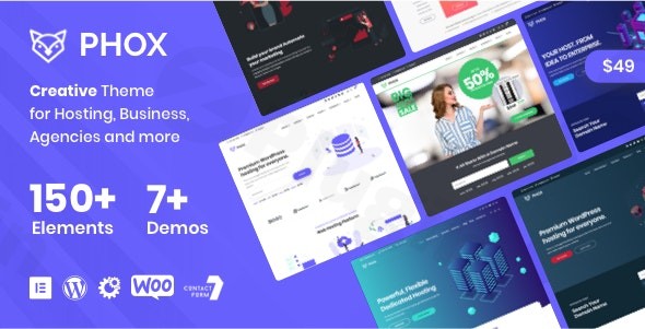 phox hosting wordpress whmcs theme plugin - Download WordPress Themes in One Place​