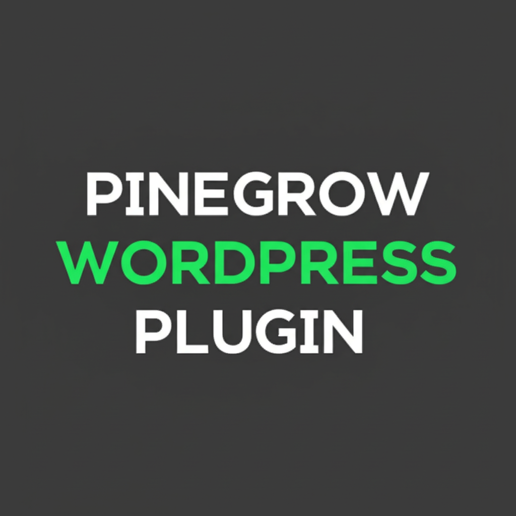 Wordpress Pick 5 pinegrow wordpress plugin plugin logo - Wordpress Pick