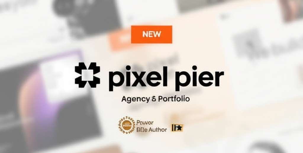 Wordpress Pick 5 pixelpiernyc creative agency and portolio wordpress theme plugin logo - Wordpress Pick