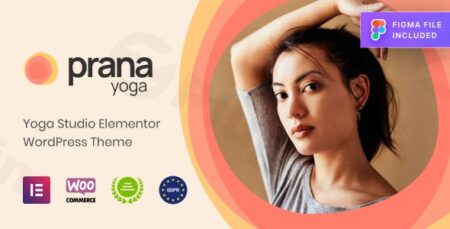 prana yoga fitness theme for elementor wordpress theme plugin - Prana Yoga - Fitness Theme For Elementor Wordpress Theme