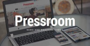 pressroom news and magazine wordpress theme plugin - Pressroom - News And Magazine Wordpress Theme