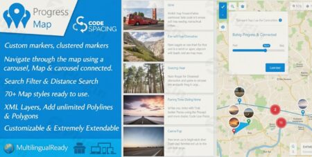 progress map wordpress plugin by codespacing plugin - Progress Map Wordpress Plugin By Codespacing v5.8