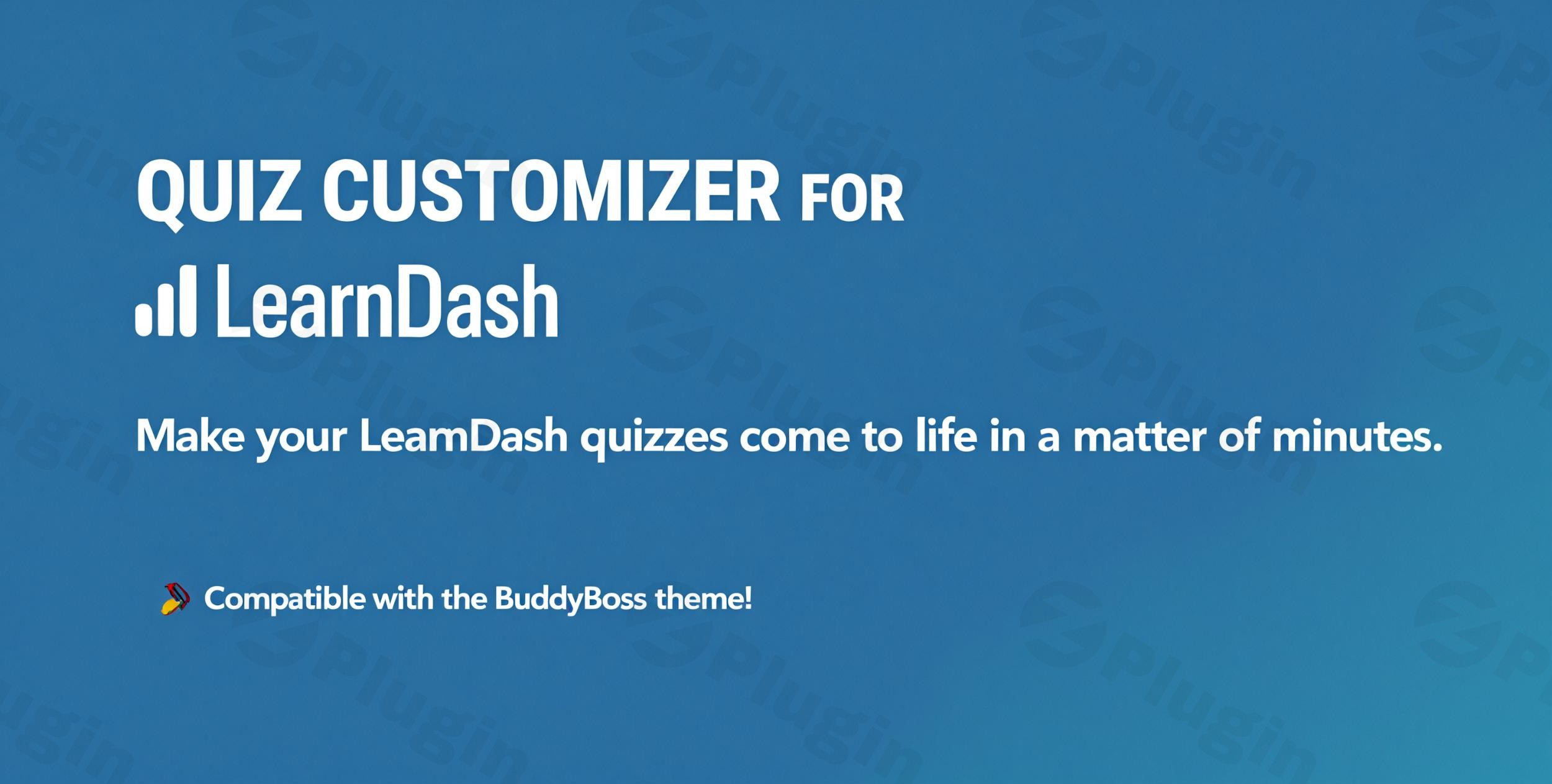 quiz customizer for learndash plugin - Download the Best WordPress Plugins in One Place​
