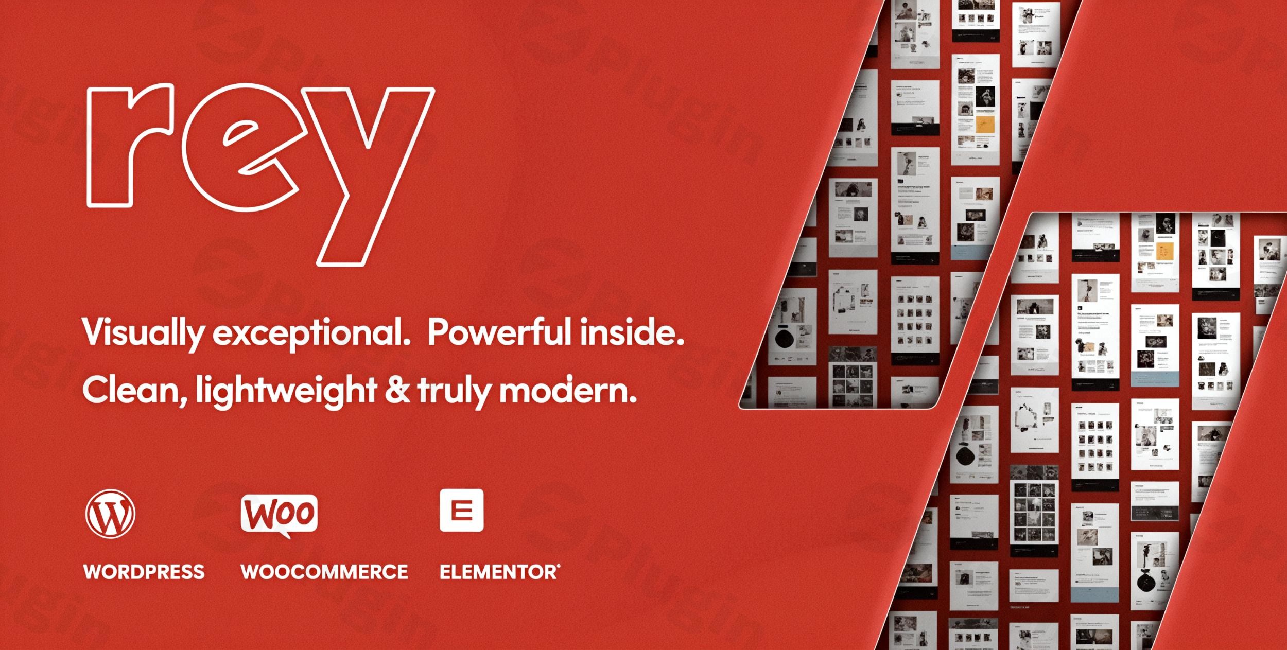 rey fashion clothing furniture wordpress theme plugin - Download WordPress Themes in One Place​