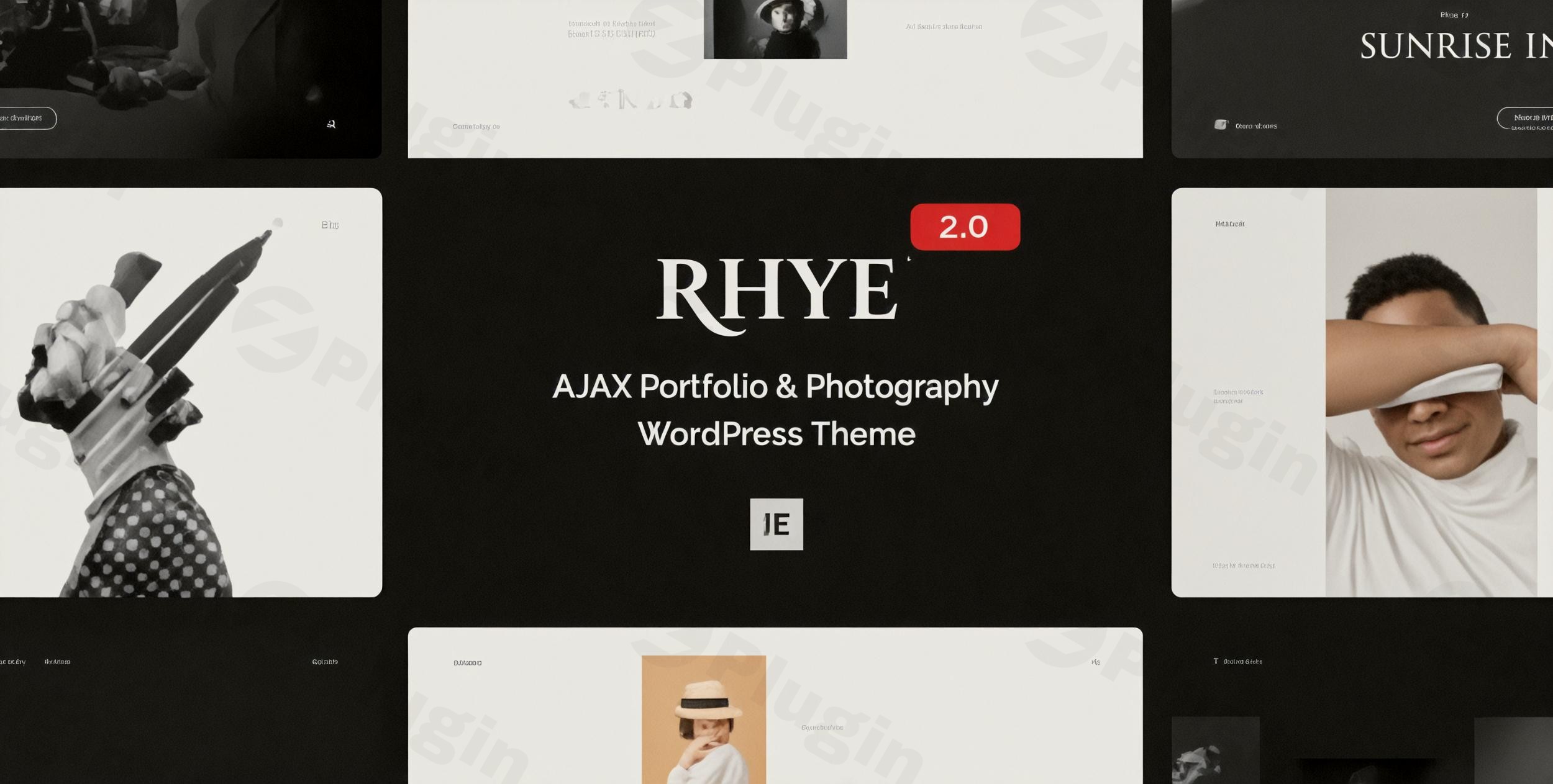 rhye ajax portfolio wordpress theme plugin - Download WordPress Themes in One Place​