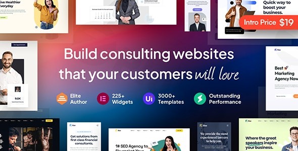 rise business consulting wordpress theme plugin - Download WordPress Themes in One Place​