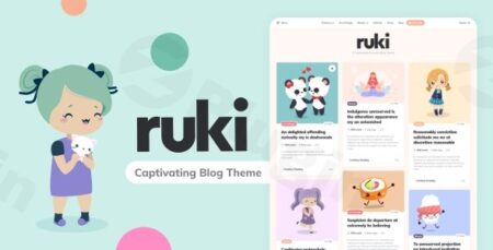 ruki a captivating personal blog theme plugin - Ruki - A Captivating Personal Blog Theme