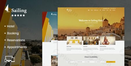 sailing hotel hotel wordpress theme plugin - Sailing Hotel | Hotel Wordpress Theme