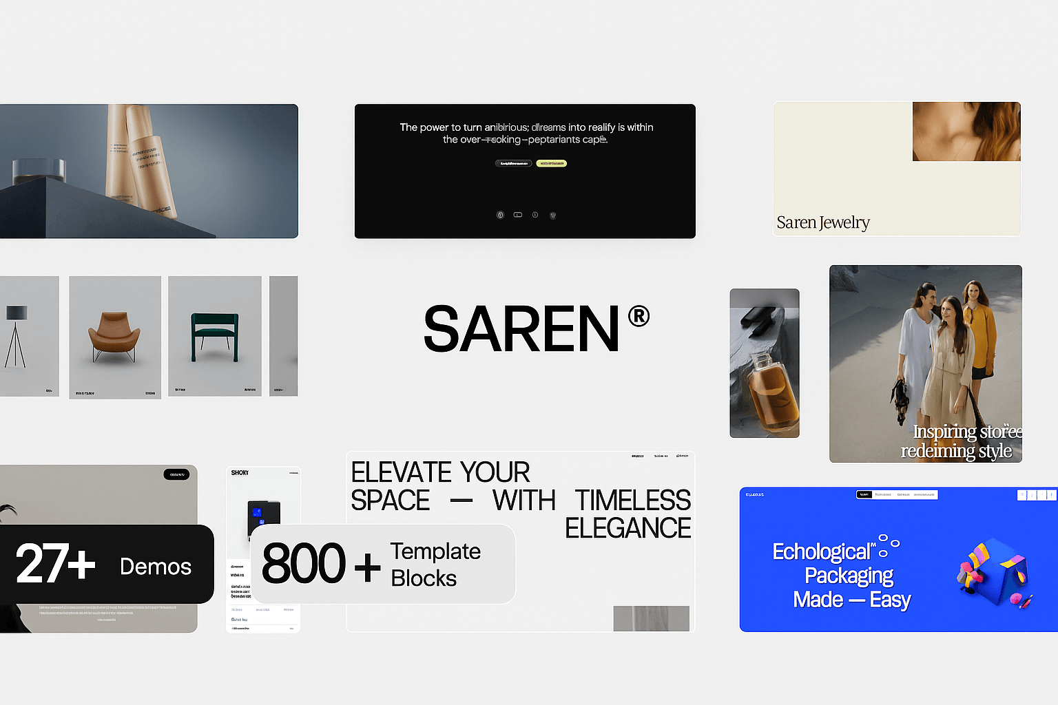 saren multi concept woocommerce wordpress theme plugin - Download WordPress Themes in One Place​