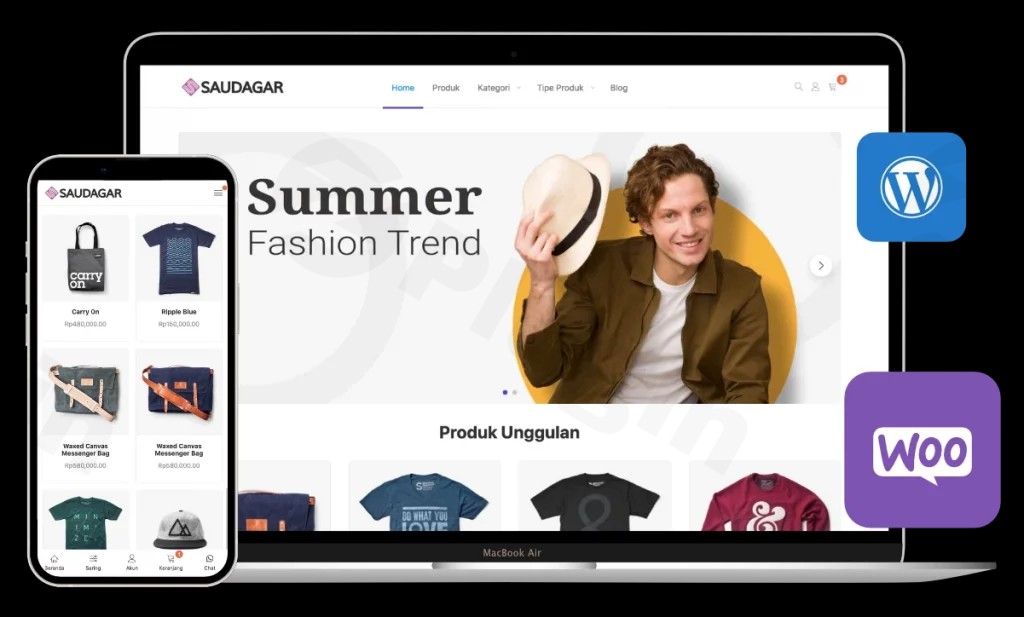 saudagar wp wordpress online store theme plugin - Download WordPress Themes in One Place​