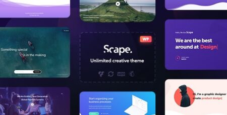 scape multipurpose wordpress theme plugin - Scape - Multipurpose Wordpress Theme