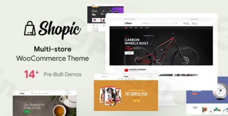 shopic multistore woocommerce wordpress theme plugin - Shopic - Multistore Woocommerce Wordpress Theme