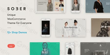 sober woocommerce wordpress theme plugin - Sober - Woocommerce Wordpress Theme