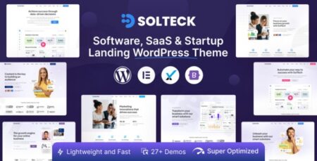 Solteck – Software, Startup & Saas Landing WordPress Theme solteck software startup saas landing wordpress theme plugin - Solteck - Software, Startup & Saas Landing Wordpress Theme