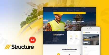 structure construction wordpress theme plugin - Structure - Construction Wordpress Theme