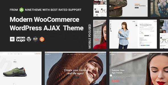 styler elementor fashion store ecommerce theme plugin - Download WordPress Themes in One Place​