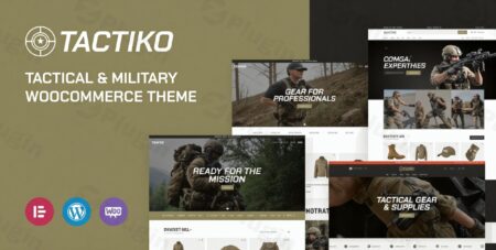 tactiko tactical military shop woocommerce theme plugin - Tactiko - Tactical & Military Shop Woocommerce Theme
