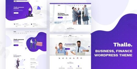 thallo consulting finance wordpress theme plugin - Thallo - Consulting & Finance Wordpress Theme
