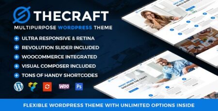 thecraft responsive multipurpose premium wordpress theme plugin - Thecraft | Responsive Multipurpose Premium Wordpress Theme