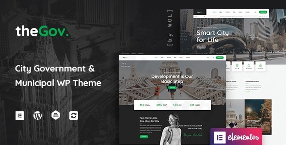 thegov municipal and government wordpress theme plugin - Download WordPress Themes in One Place​