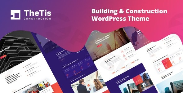 thetis construction architecture wordpress theme plugin - Download WordPress Themes in One Place​