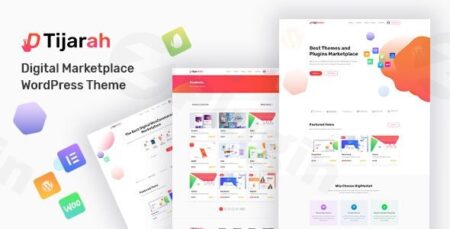 tijarah digital marketplace woocommerce theme plugin - Tijarah - Digital Marketplace Woocommerce Theme