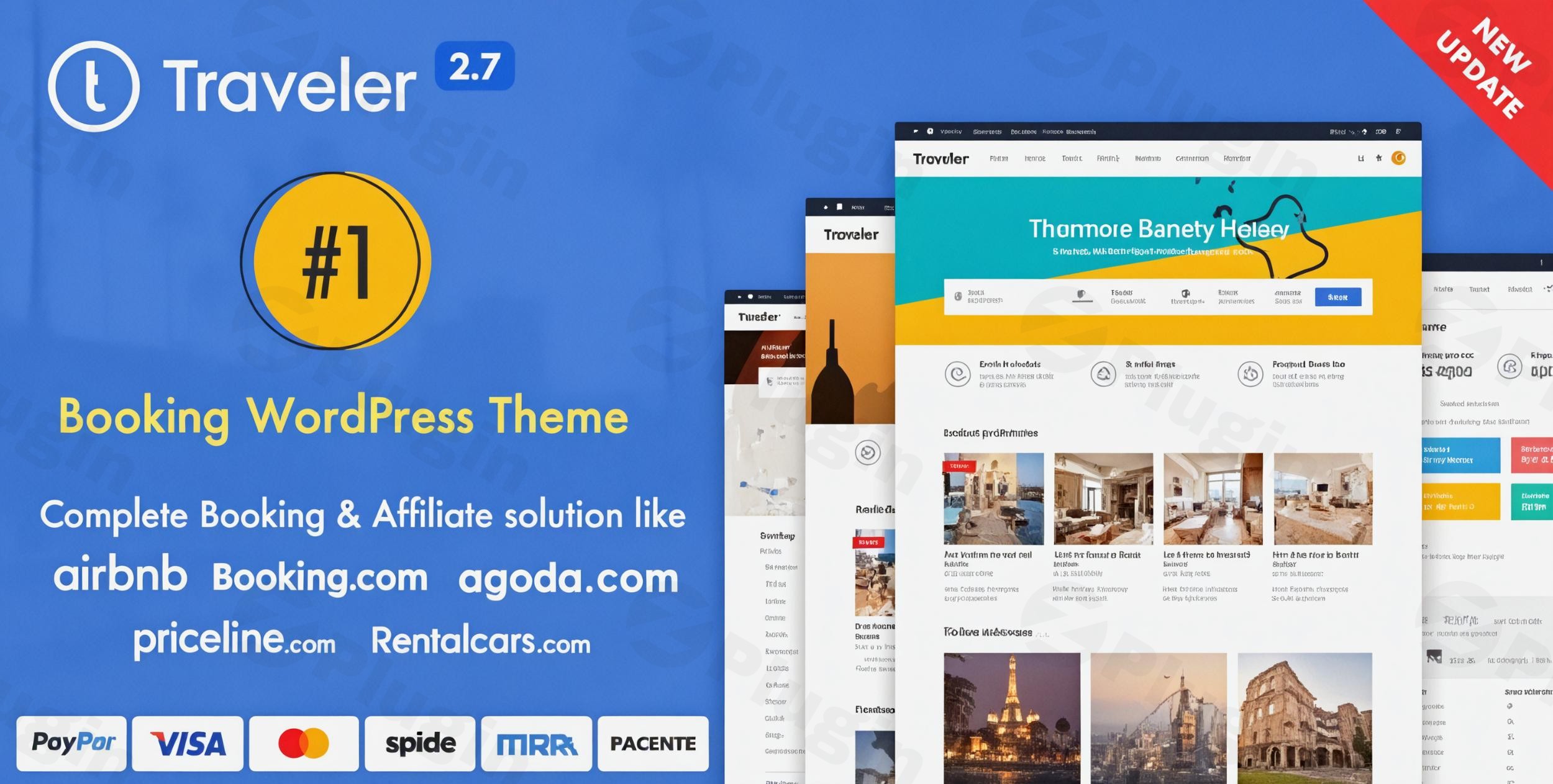 traveler travel booking wordpress theme by shinetheme plugin - Download WordPress Themes in One Place​