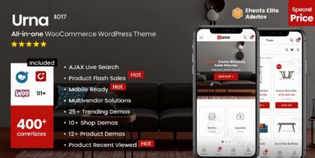urna all in one woocommerce wordpress theme plugin - Urna - All-in-one Woocommerce Wordpress Theme