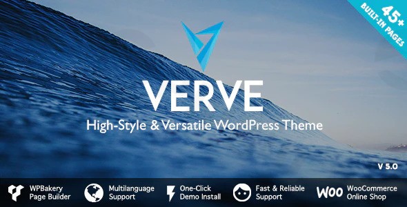 verve high style wordpress theme plugin - Download WordPress Themes in One Place​