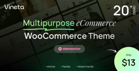 vineta multipurpose woocommerce wordpress theme plugin - Vineta - Multipurpose Woocommerce Wordpress Theme