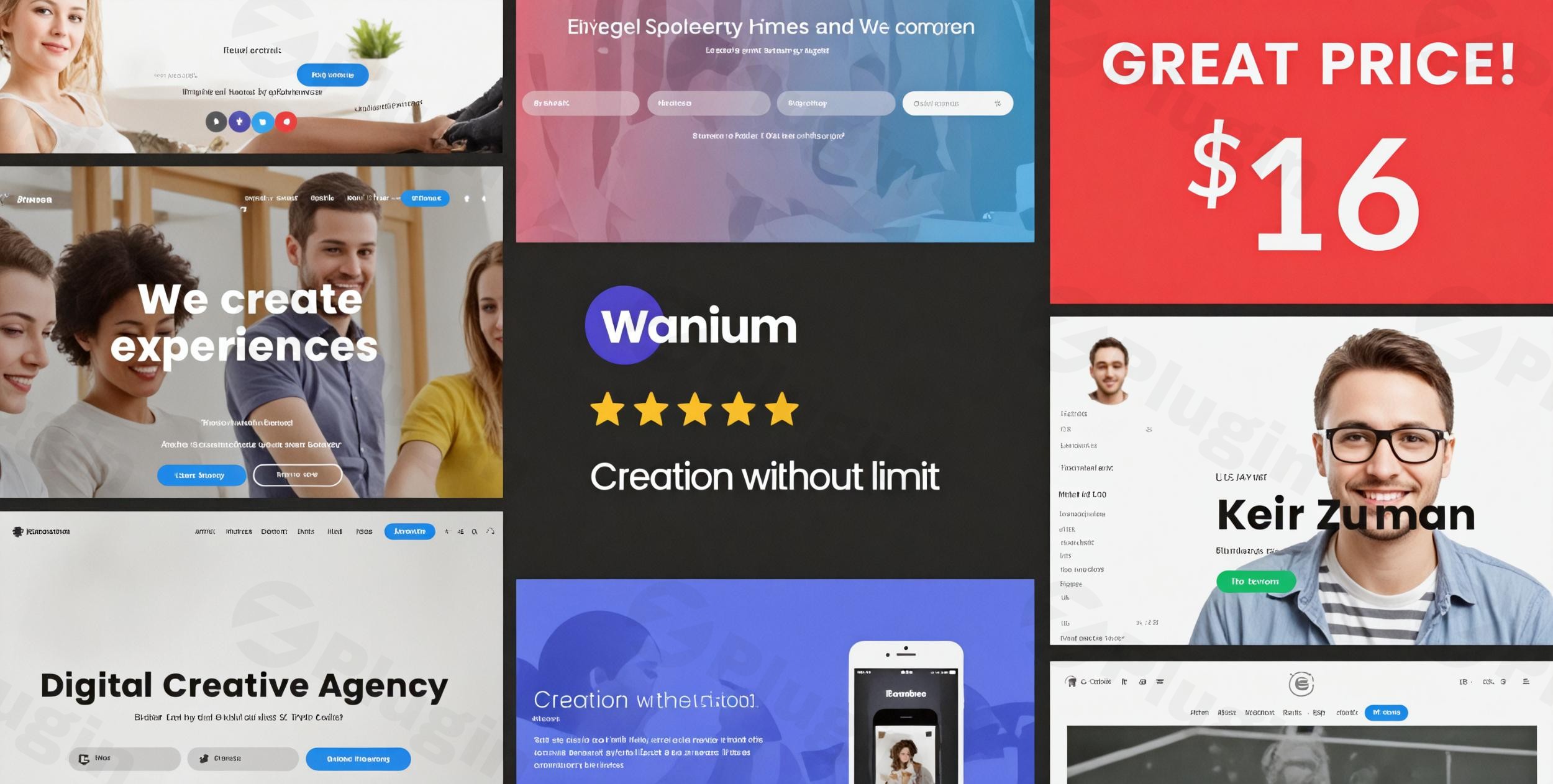 wanium a elegant multi concept theme plugin - Download WordPress Themes in One Place​